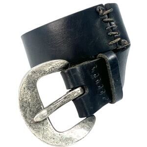 Unisex Men's 38 / Marc Bernstein Artisan Crafted Leather Unique  Stitched Belt